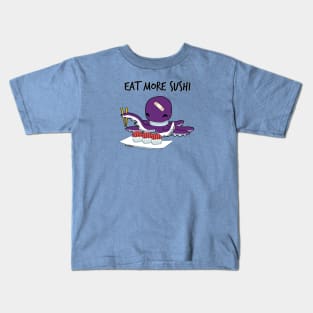 Eat more Sushi - Katsuwatch Kids T-Shirt